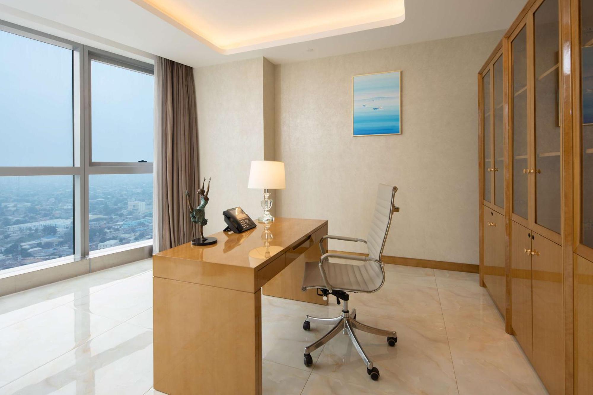 Hilton Brazzaville Les Tours Jumelles Hotel & Residences Brazavile Exterior foto
