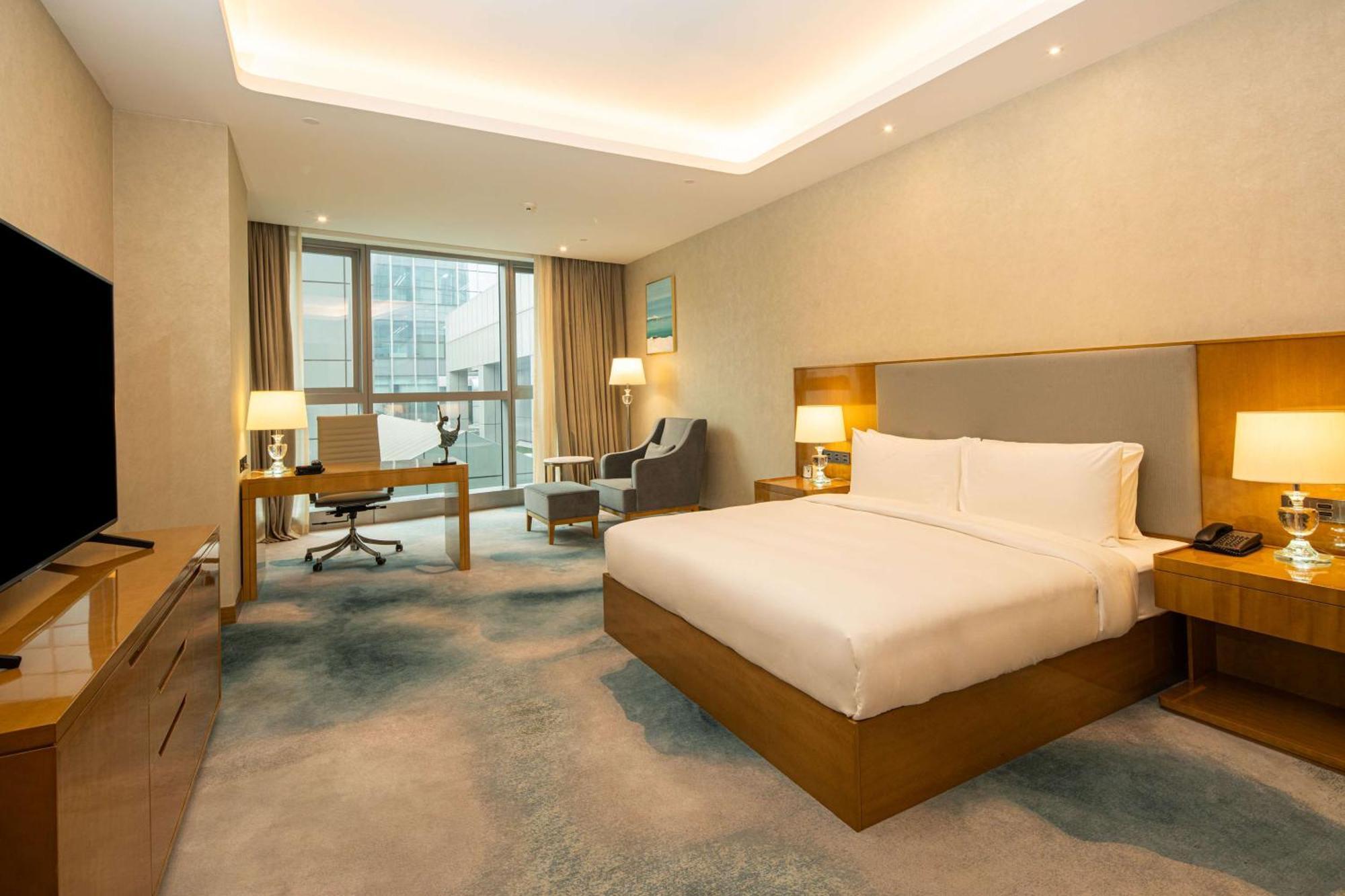 Hilton Brazzaville Les Tours Jumelles Hotel & Residences Brazavile Exterior foto
